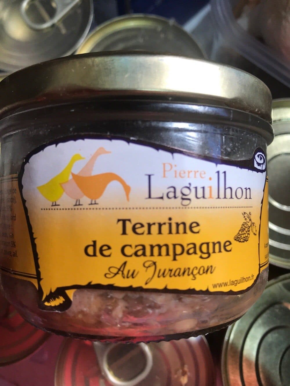 Pierre laguilhon Terrine de campagne au Jurancon PIERRE LAGUILHON packshot
