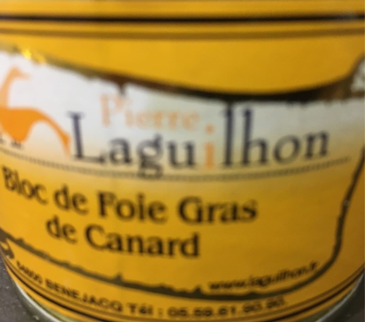 Laguillon Bloc foie gras de canard packshot