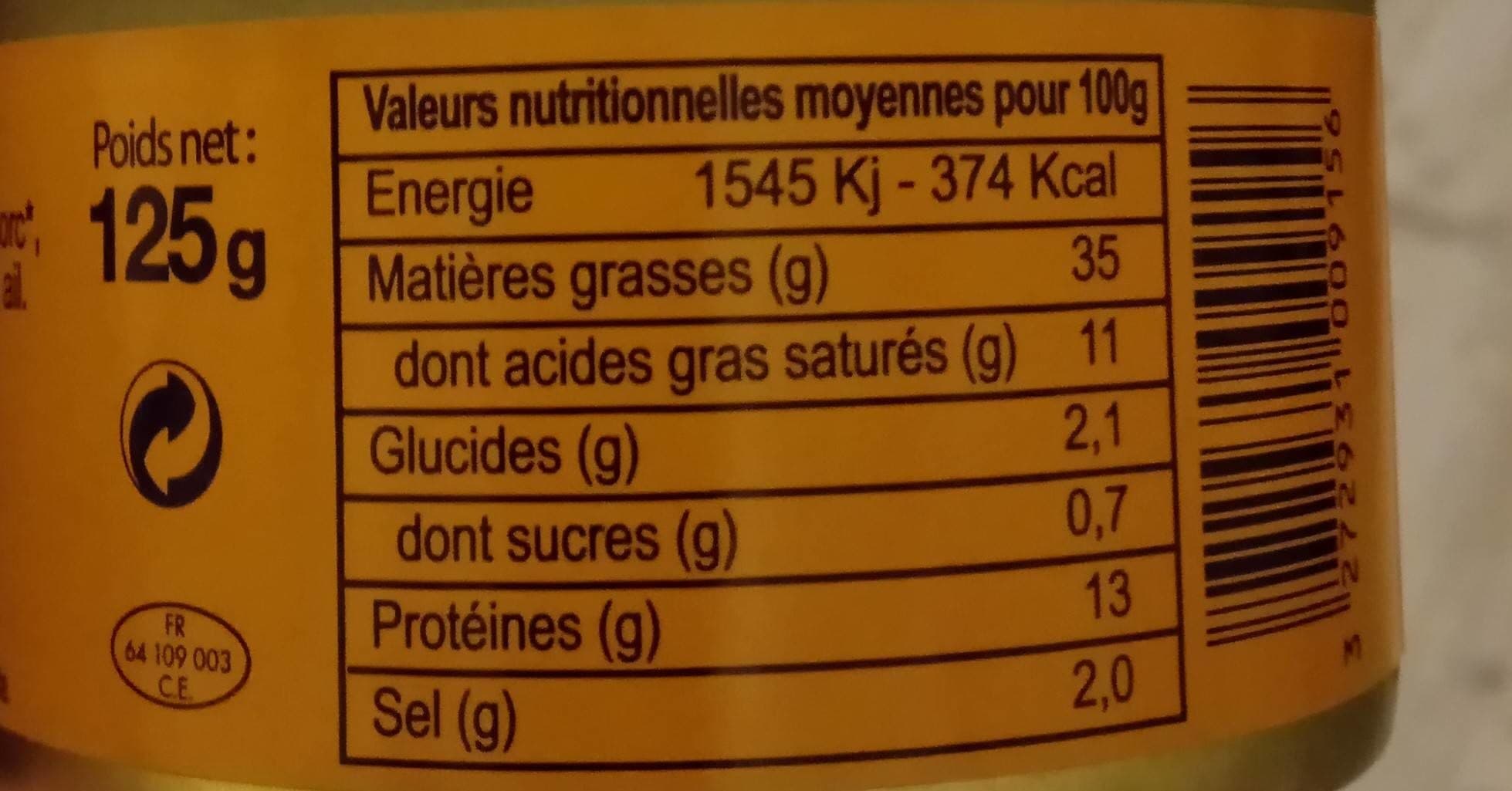 Pierre Laguilhon Laguilhon pate piquant au piment d'Espelette packshot