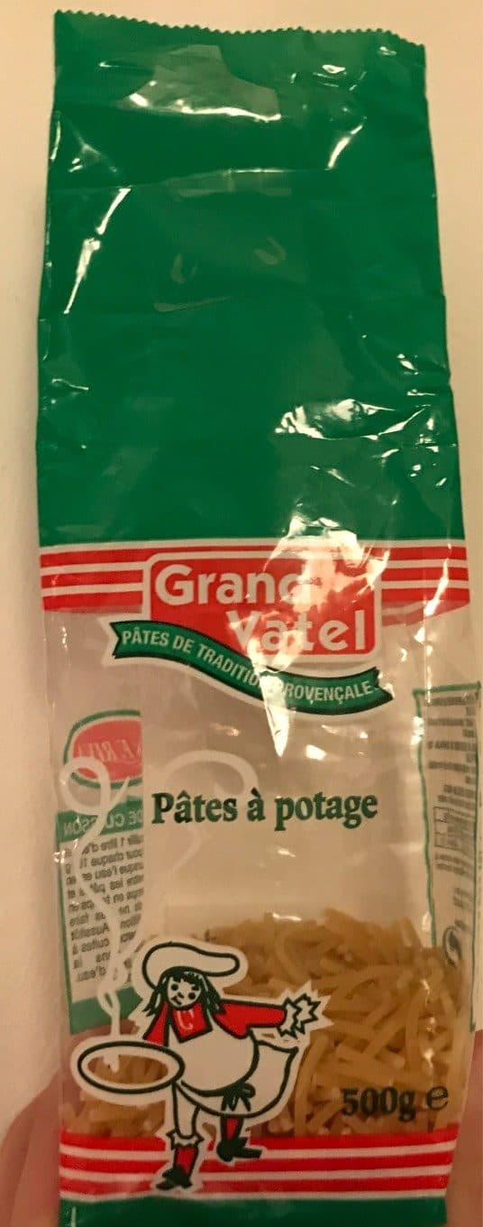 Grand vatel Pâte à potage packshot