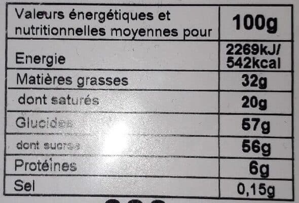 Open Food Facts Moulage de chocolat au lait décoré packshot