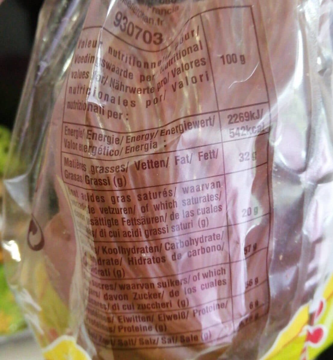 Open Food Facts écureuil en chocolat packshot
