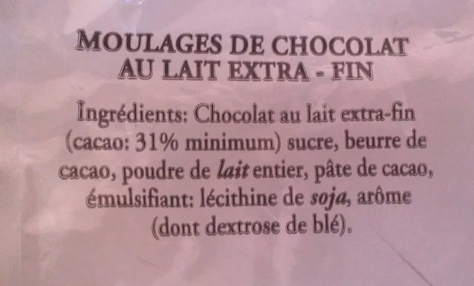 Rohan Confiserie Oeufs aux chocolats packshot