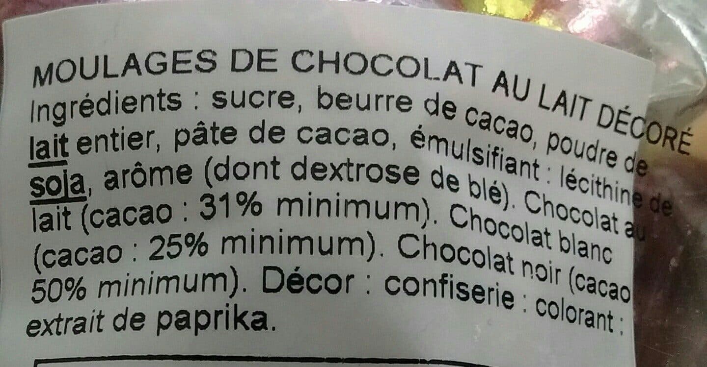 Rohan Moulage de chocolat au lait packshot