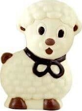 Rohan Moulage "Mouton Frisette" en chocolat blanc ROHAN packshot