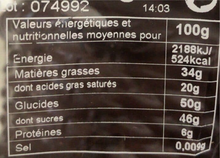 Rohan Œuf chocolat noir décoré packshot