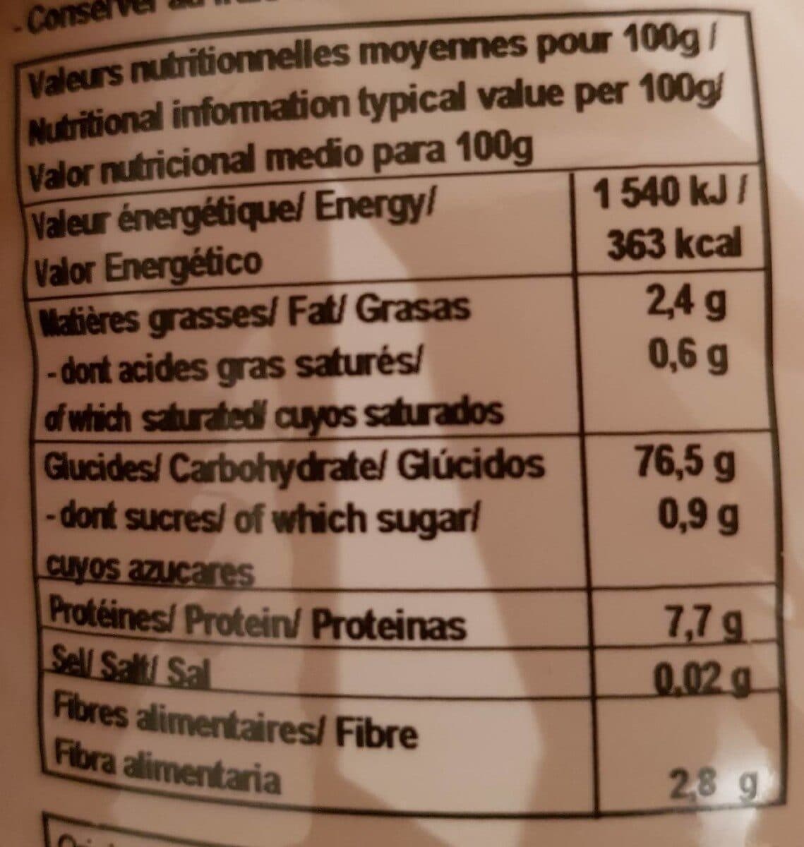 Celnat Riz Long Complet packshot