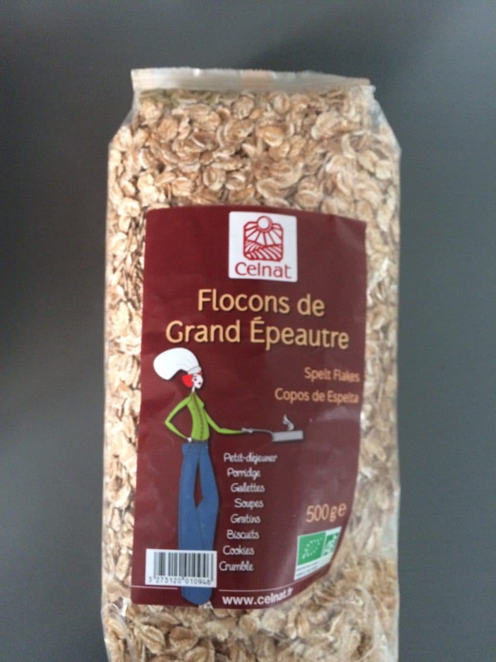 Celnat Flocons de grand épeautre packshot