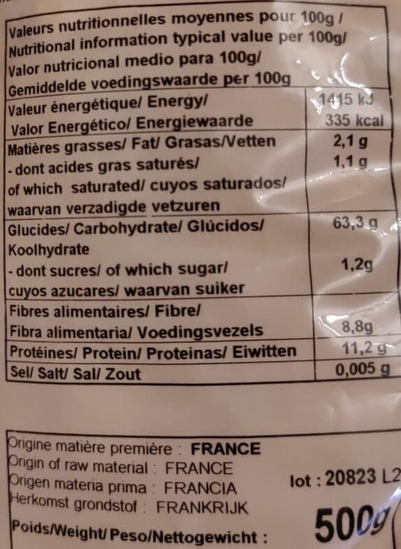 Celnat Flocons d'orge packshot
