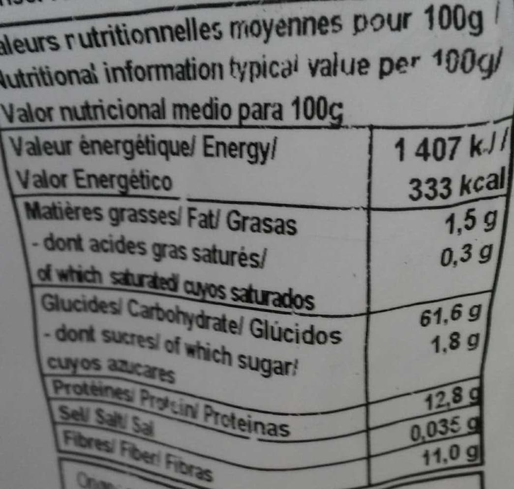 Celnat Farine de Blé intégrale type 150 packshot