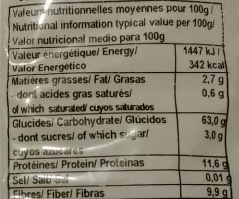 Celnat Semoule fine complète de blé dur packshot