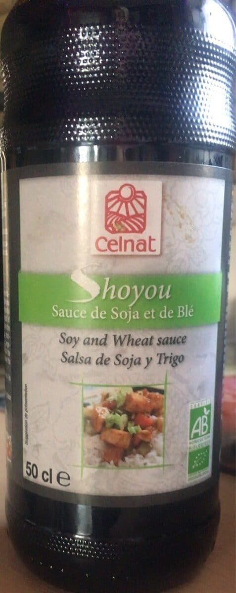 Celnat Shoyou - Sauce de soja et de blé packshot