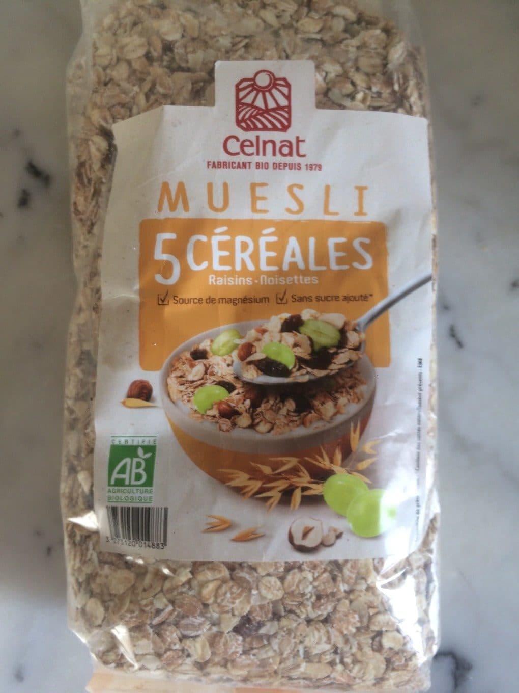 Celnat Muesli 5 Cereales packshot
