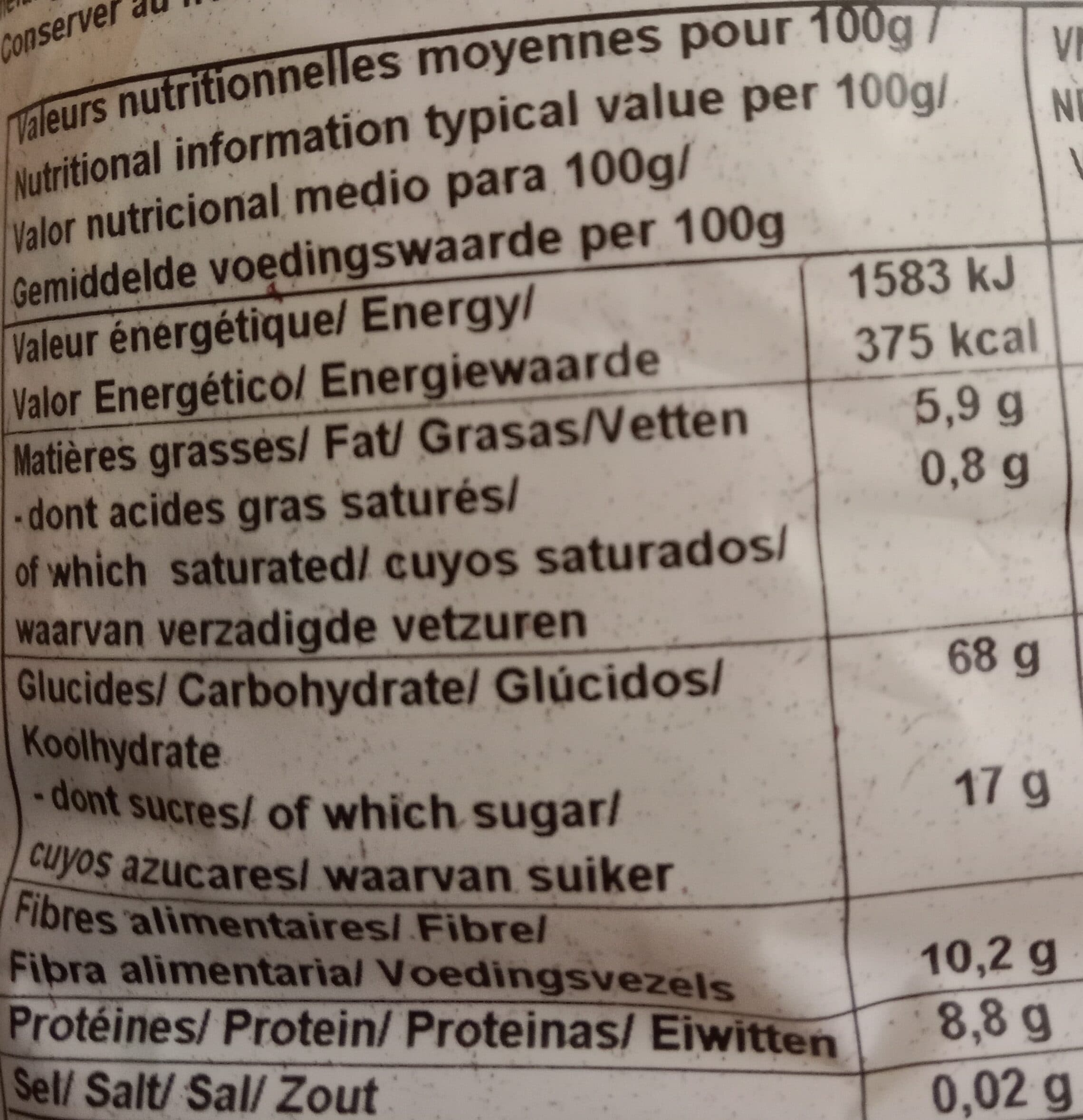 Celnat Muesli Étudiants Raisins - Pommes - Noisettes packshot