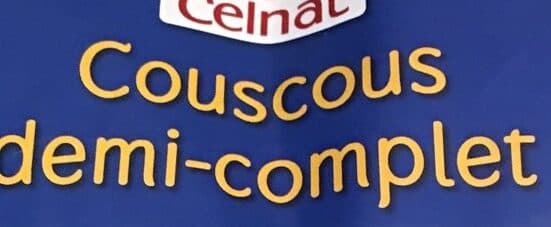 Celnat Couscous Demi Complet packshot