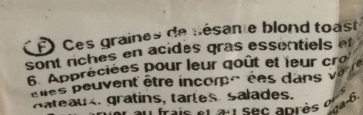 Celnat Sésame blond complet toasté packshot
