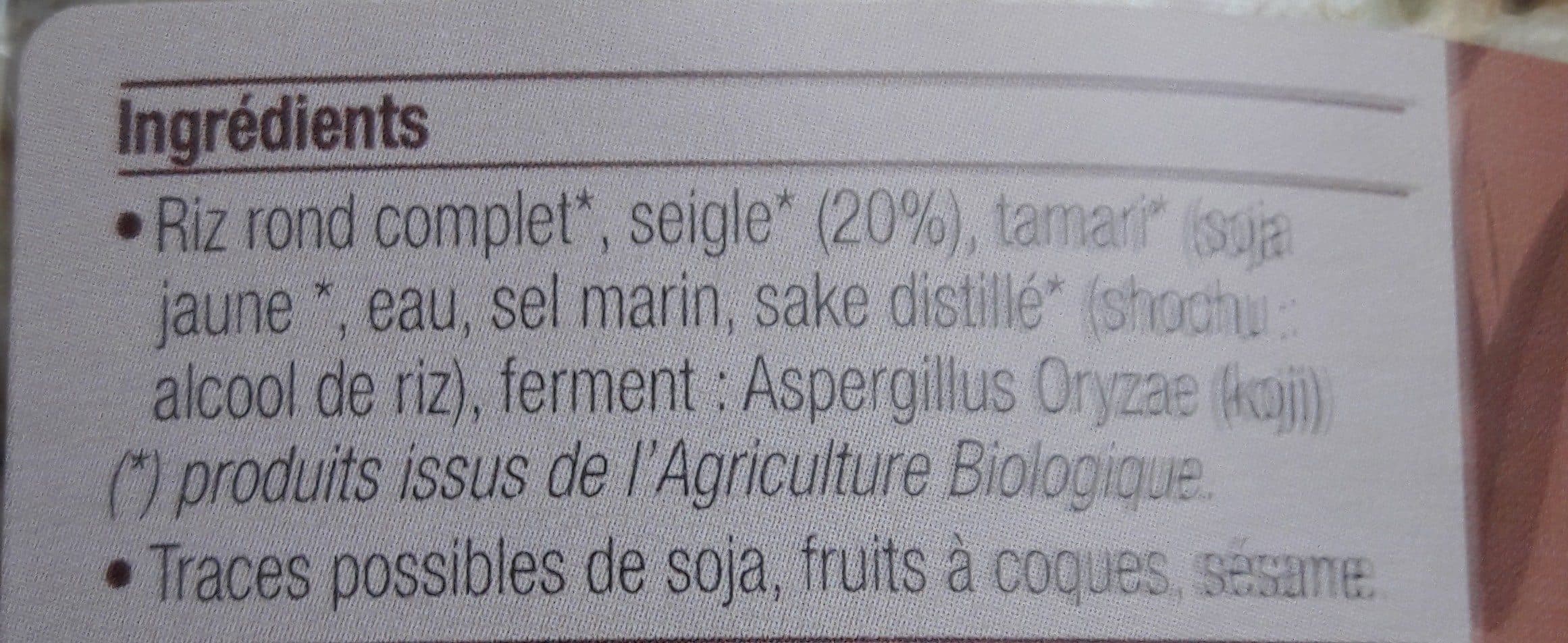 Celnat Galettes de riz et seigle packshot