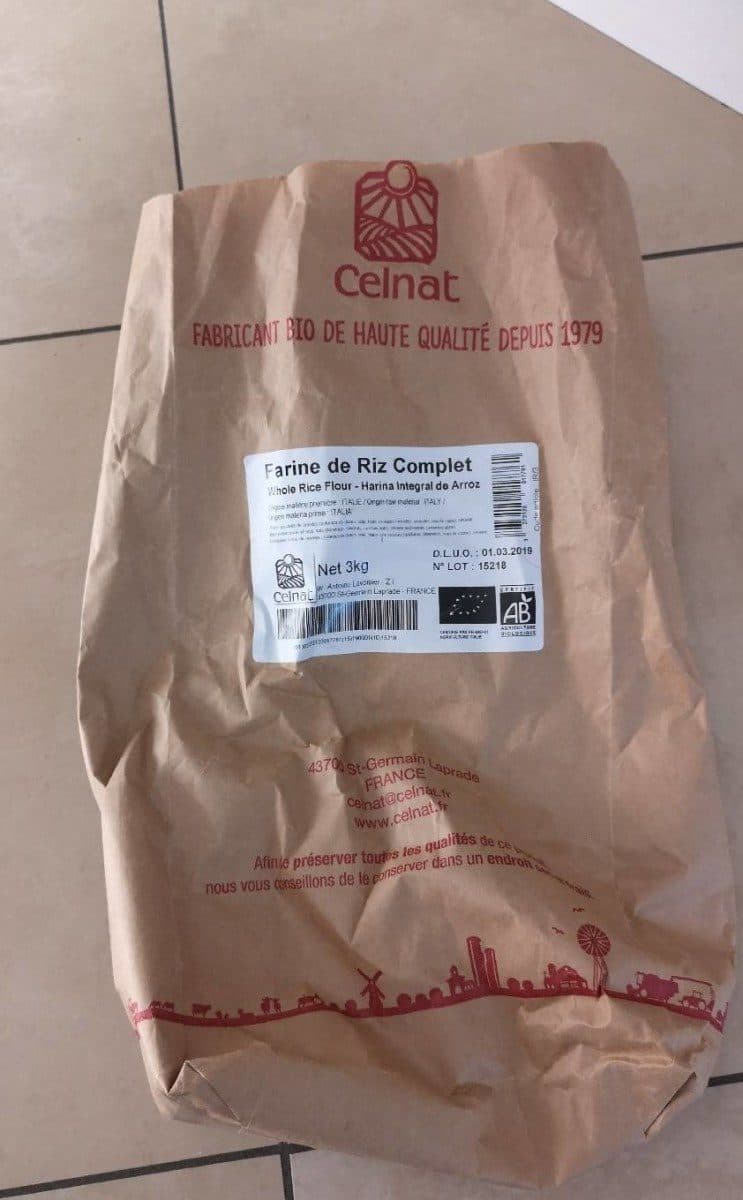Celnat Farine De Riz Complet packshot