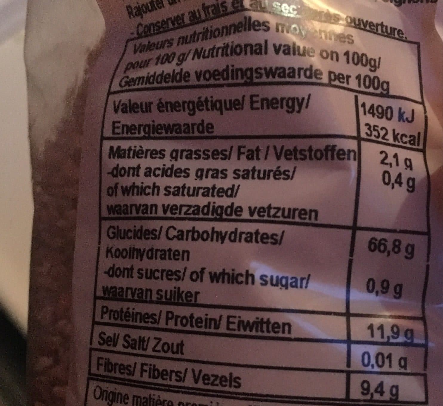 Happybio Boulgour HAPPY BIO packshot