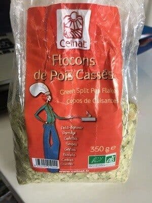 Celnat Flocons de pois cassés packshot