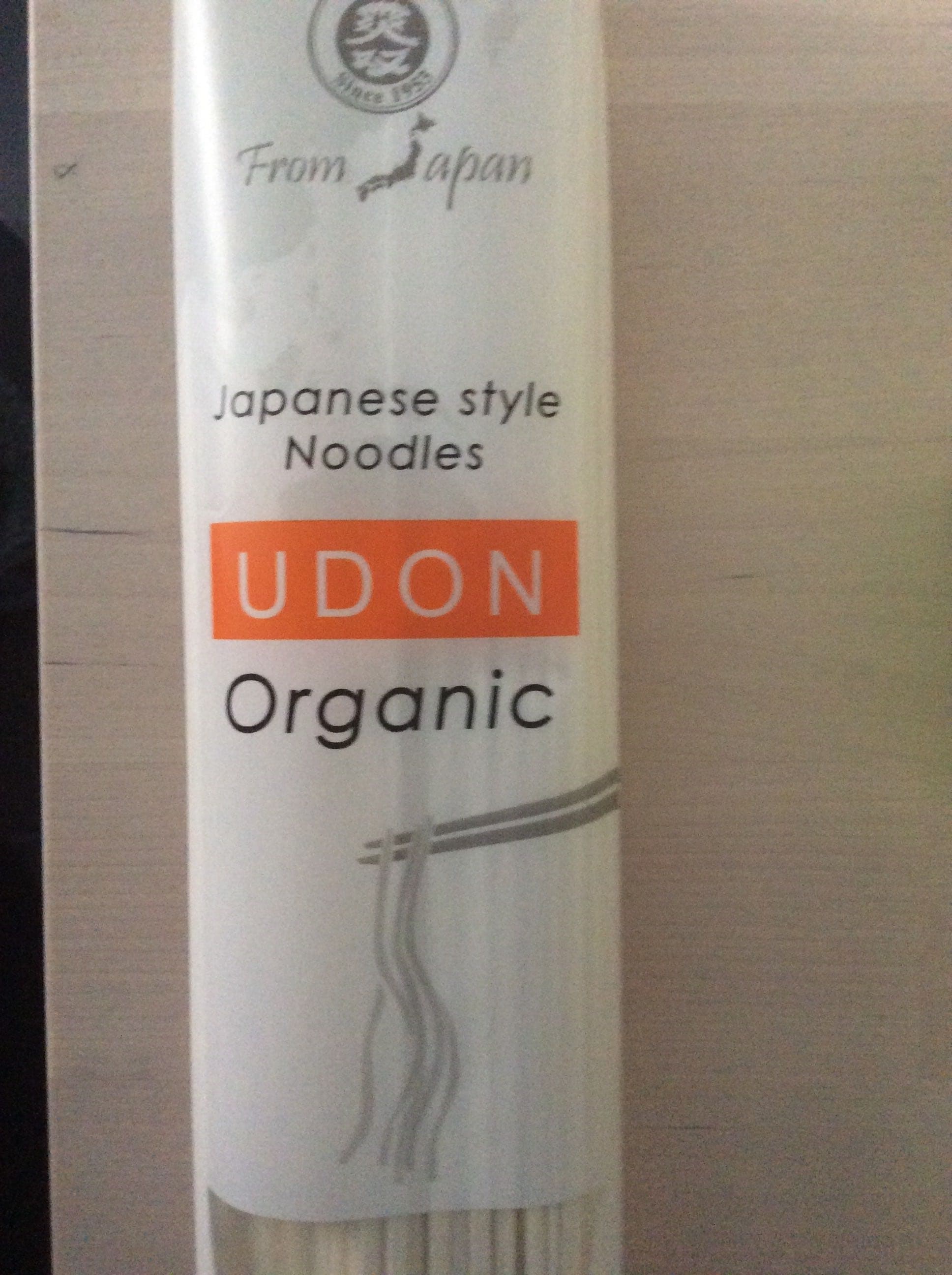 Udon Japanes style noodles packshot
