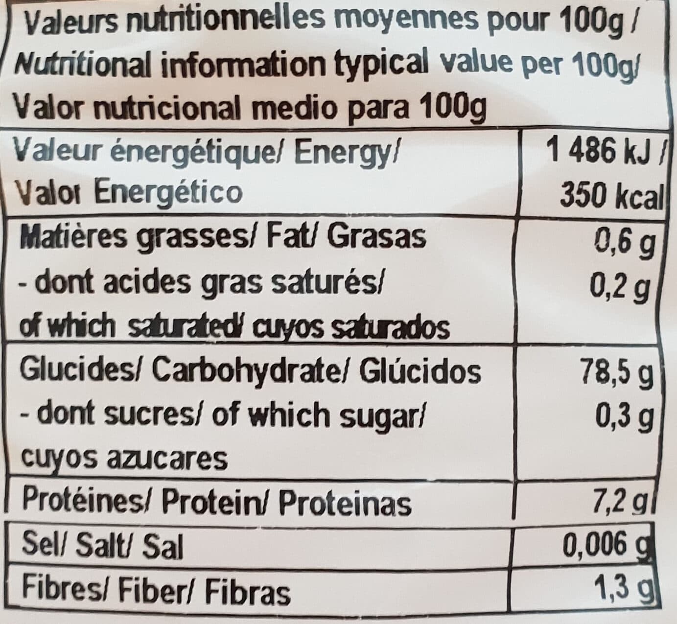 Celnat Riz Long Blanc packshot