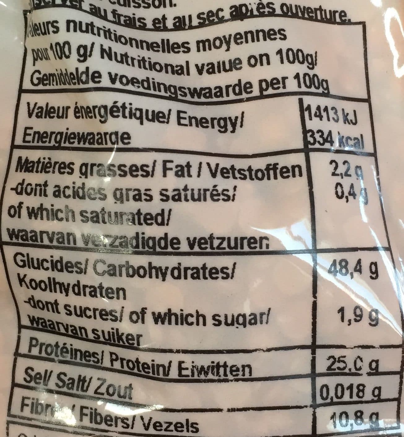 Happy Bio Lentilles corail packshot