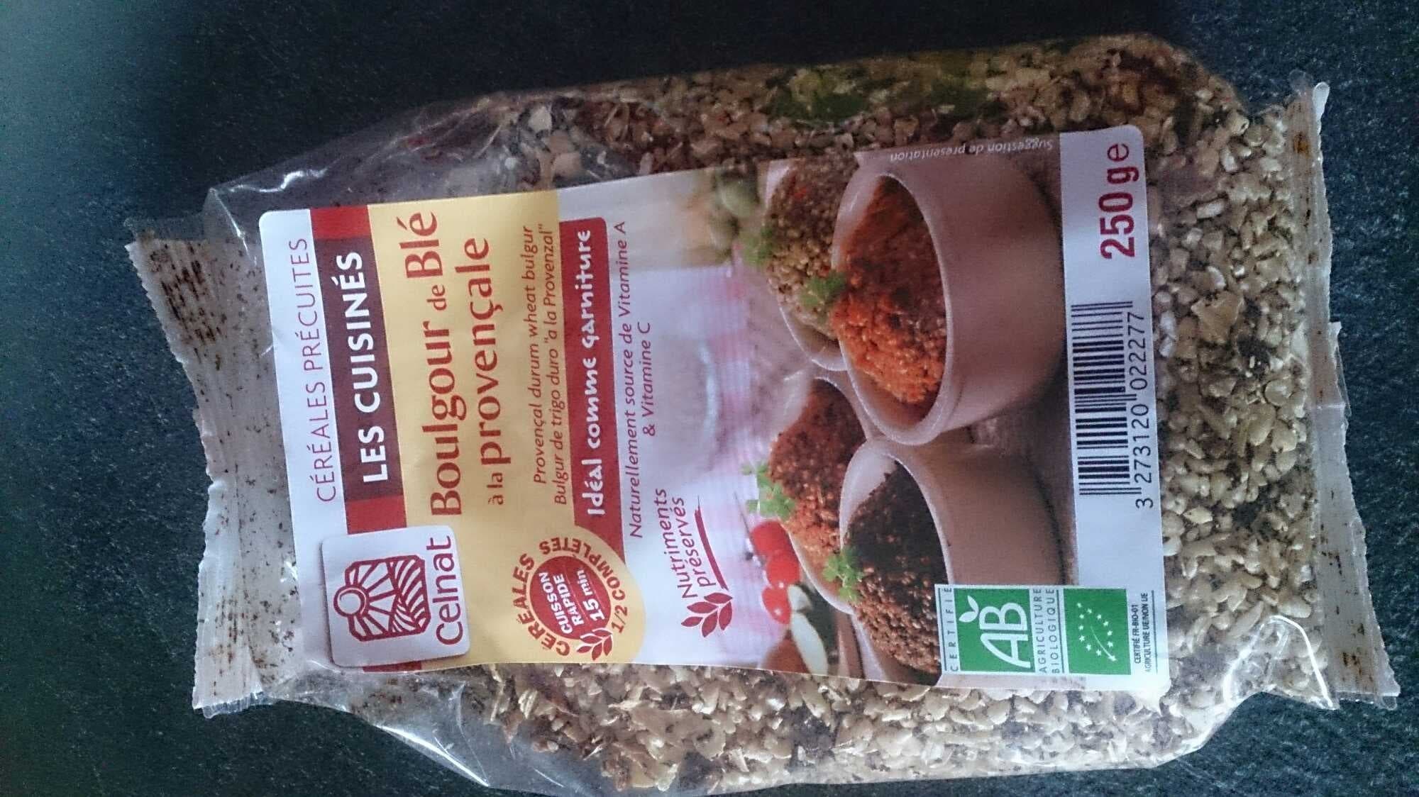 Celnat Boulgour de blé à la provençale packshot