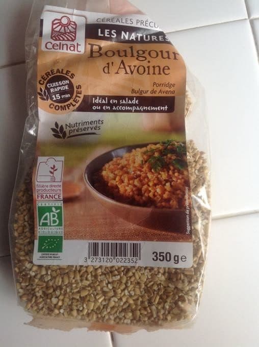 Celnat , Boulgour d’avoine packshot