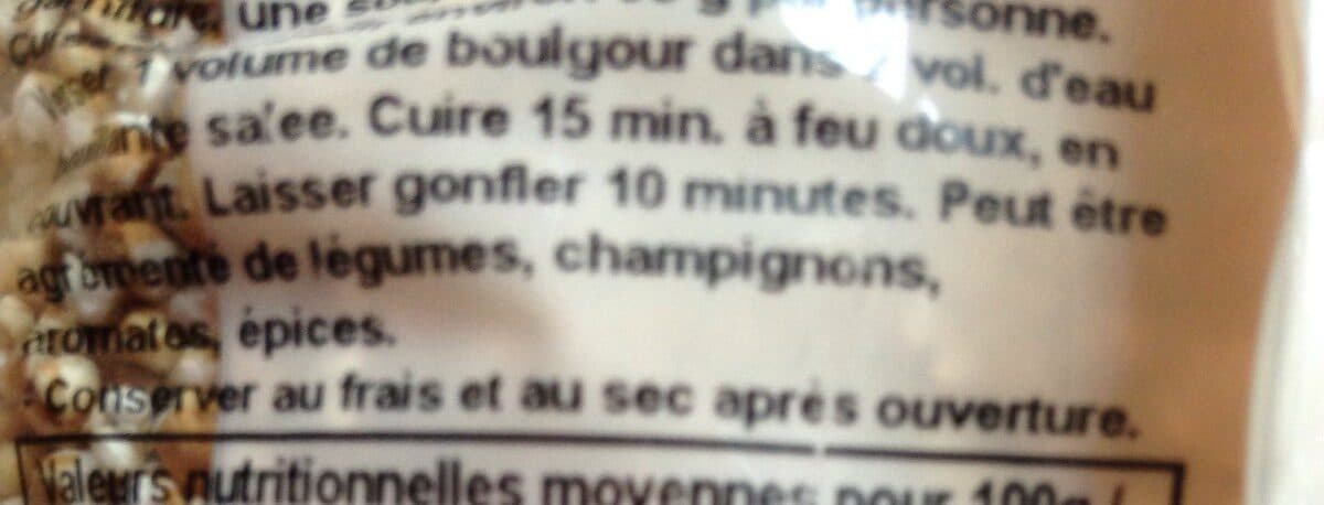 Celnat Boulgour d'orge packshot