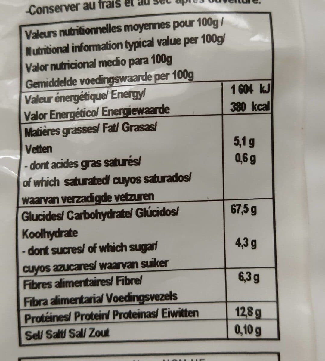 Celnat FARINE DE QUINOA EQUITABLE packshot