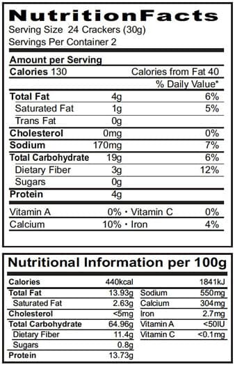 Genmai Life Brown rice crackers Organic Black Sesame packshot