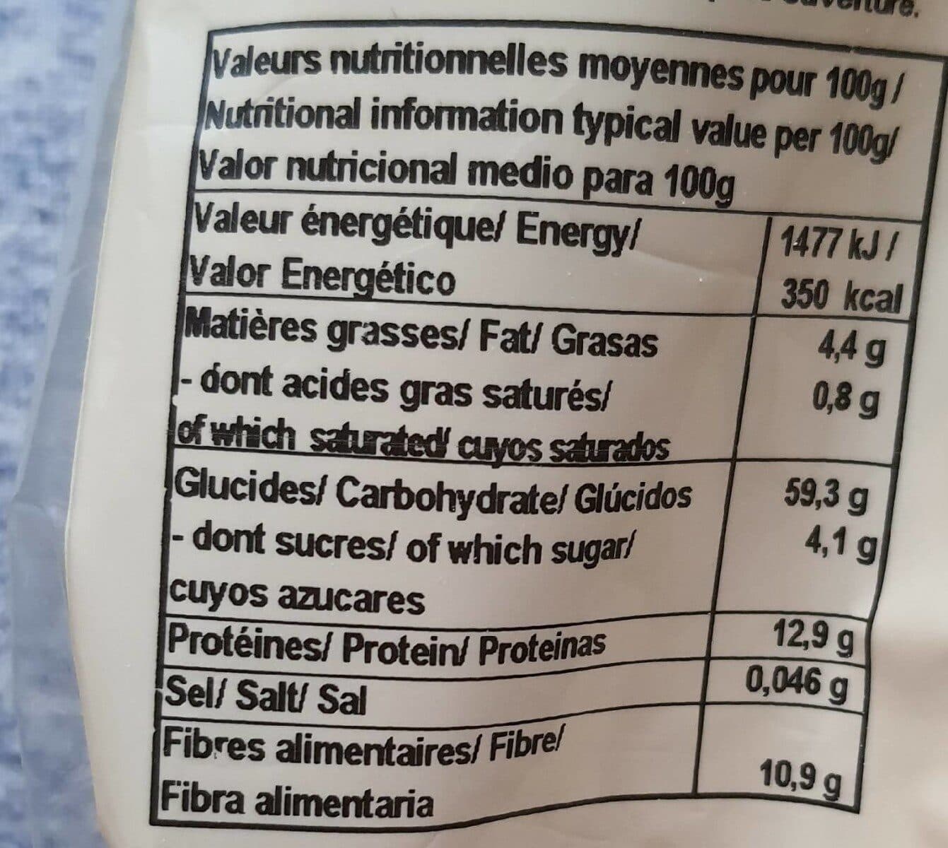 Celnat Préparation Galette Avoine Azukis packshot