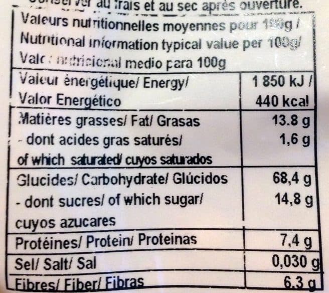 Celnat Crunchy nature Celnat packshot