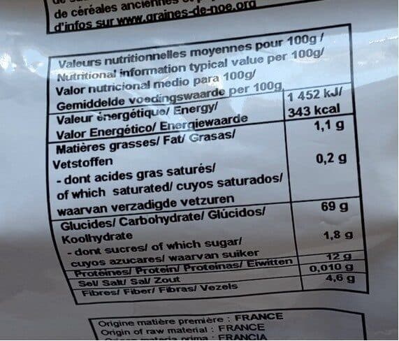 Celnat Farine bise type 80 blés anciens packshot