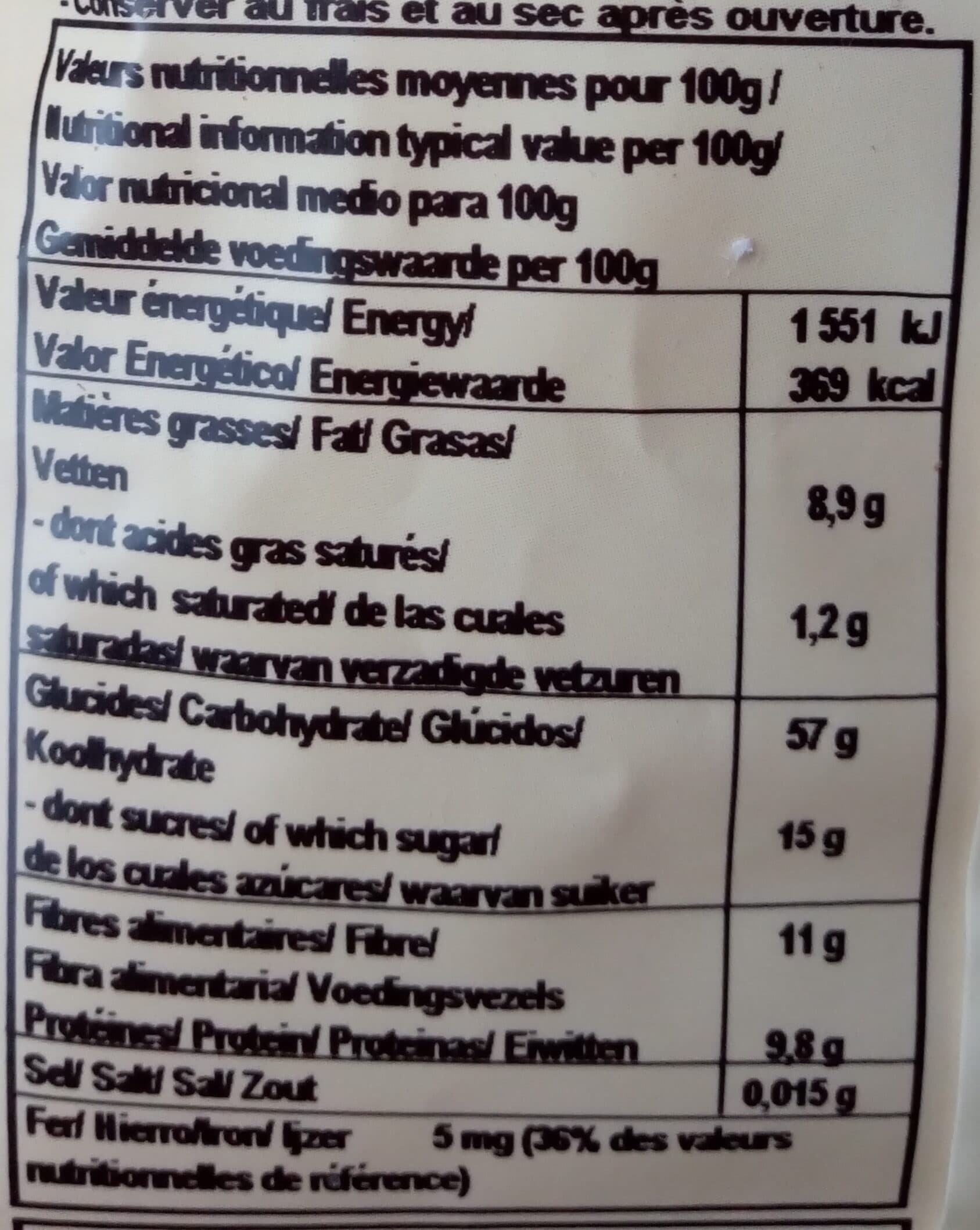 Celnat Porridge fruits rouges packshot