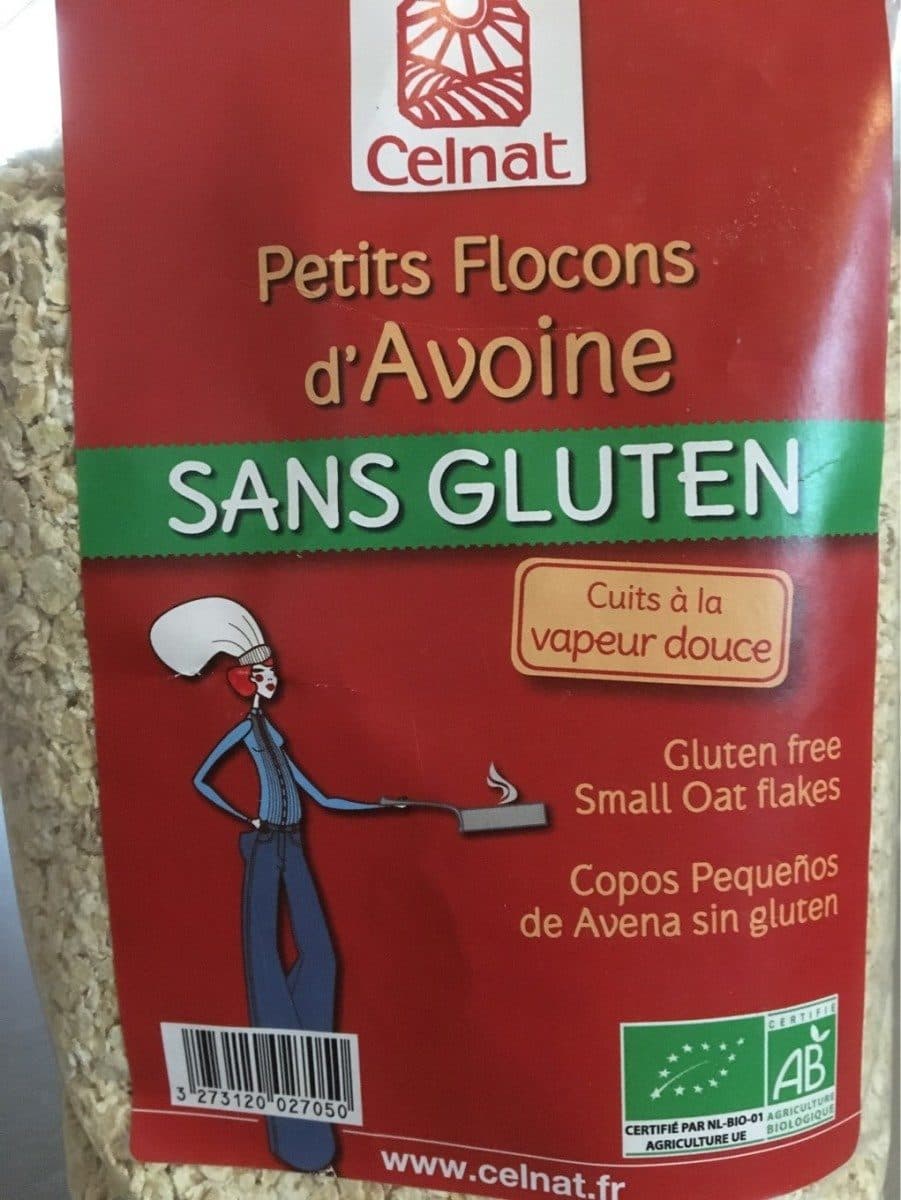 Celnat Petits flocons d'avoine sans gluten packshot