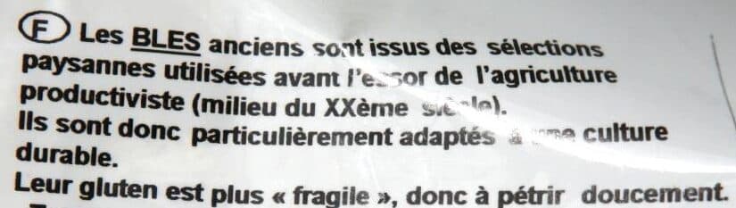 Celnat Blés anciens. Farine semi-complète type 110 packshot