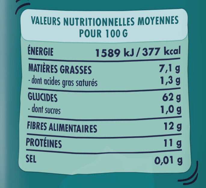 Happy Bio Gros flocons d'avoine packshot