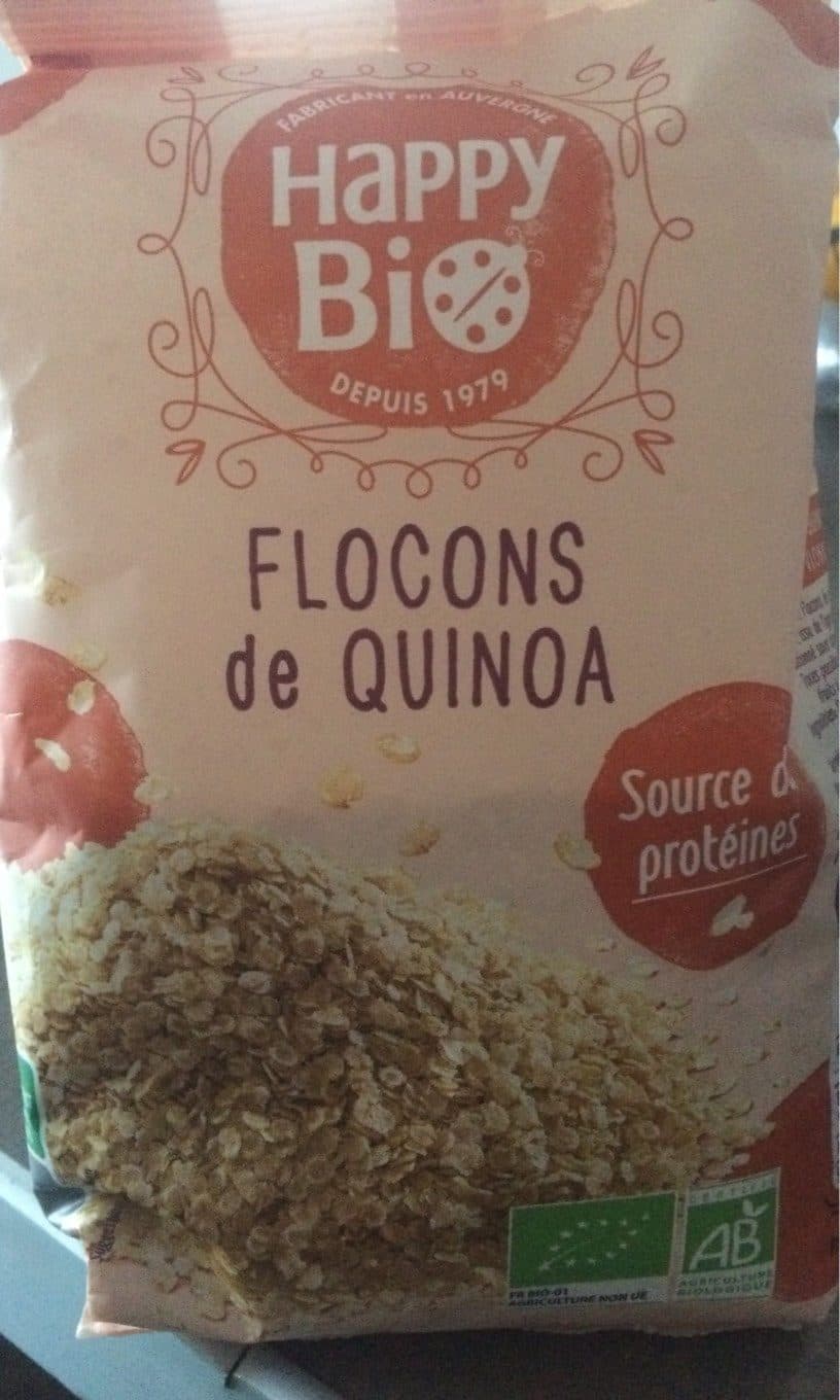 Happy Bio Flocons de quinoa packshot