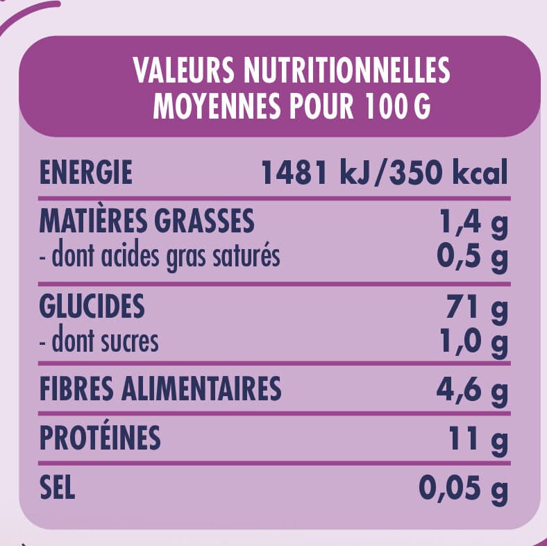 Happy Bio Orge perlé packshot
