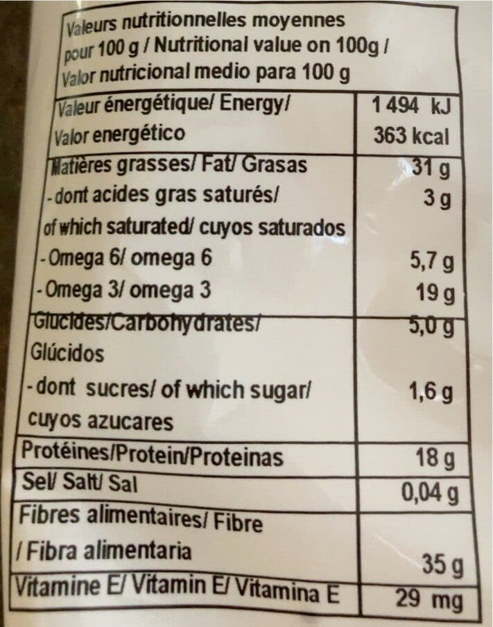 Celnat Graines de chia packshot