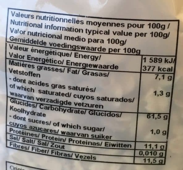 Celnat Gros flocons d'avoine packshot