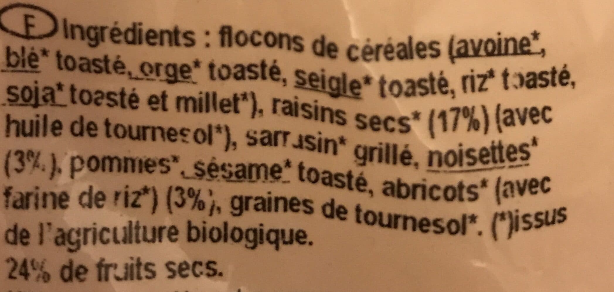 Celnat Muesli Montagnard packshot