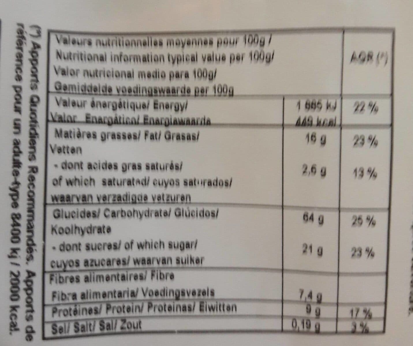 Celnat Crunchy pomme cannelle packshot