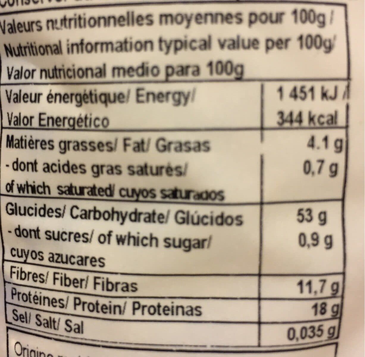 Celnat Mélange croquant aux 3 légumineuses packshot