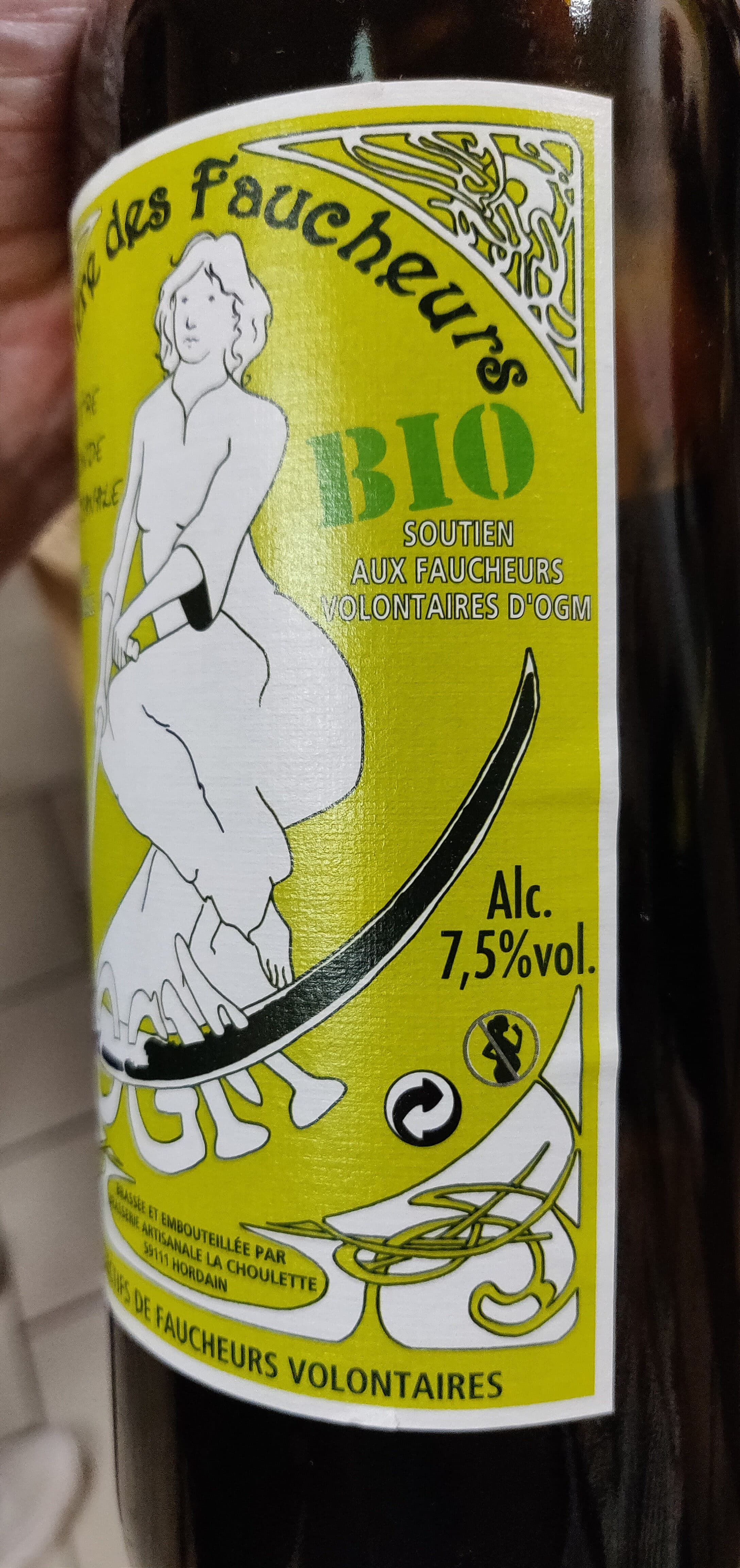 La Choulette La Bière des Faucheurs packshot