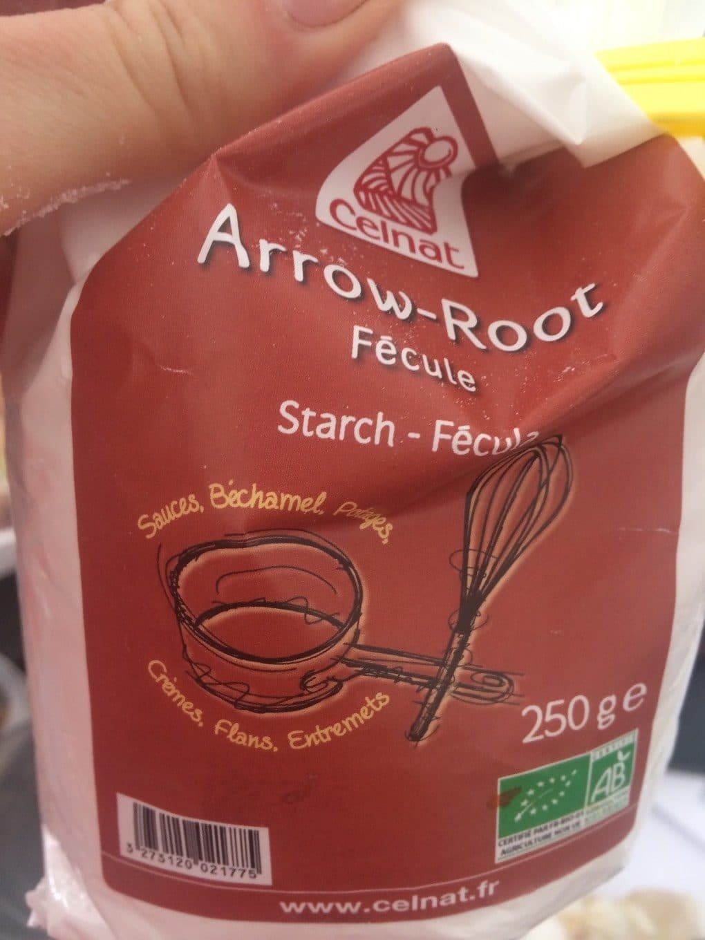 Celnat Arrow-root packshot