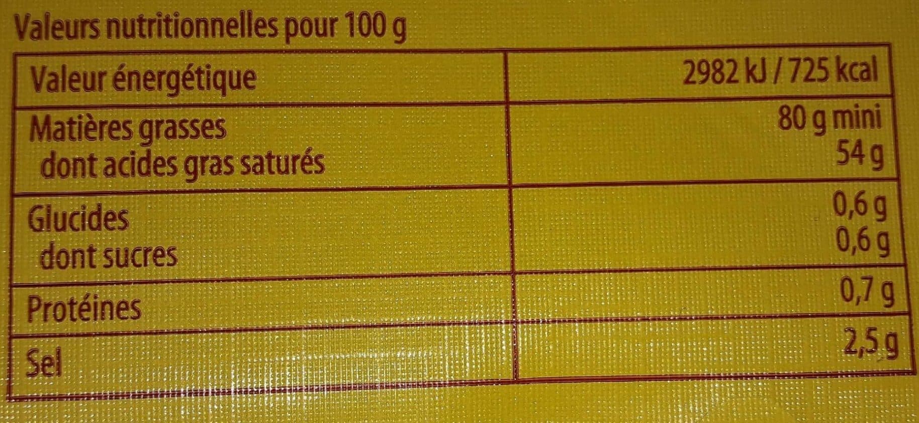 La Pommeraie Beurre Extra Fin de Baratte Demi-Sel packshot