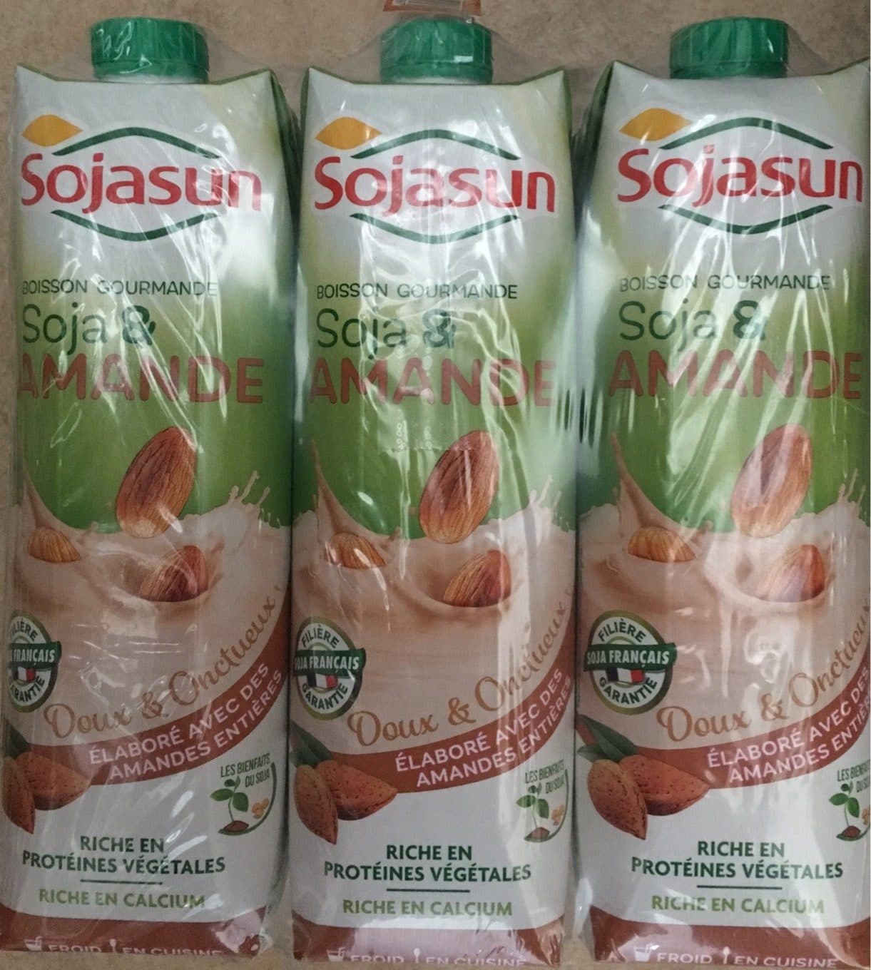 Sojasun Boisson gourmande soja & amande packshot
